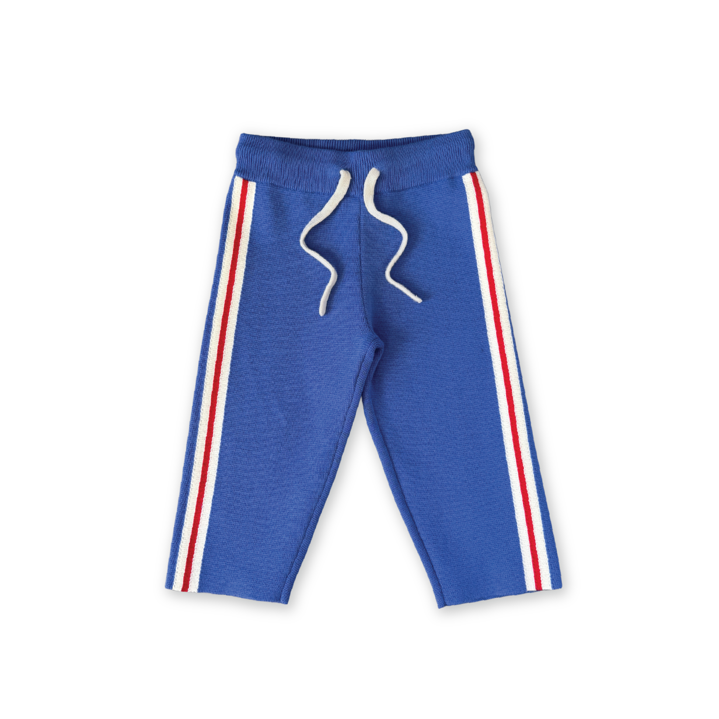 Organic Tape Milano Knit Pant- Cobalt