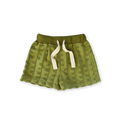 Terry Towelling Flow Shorts- Leaf