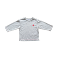 Organic Have A Nice Day LS Tee - Grey Marle