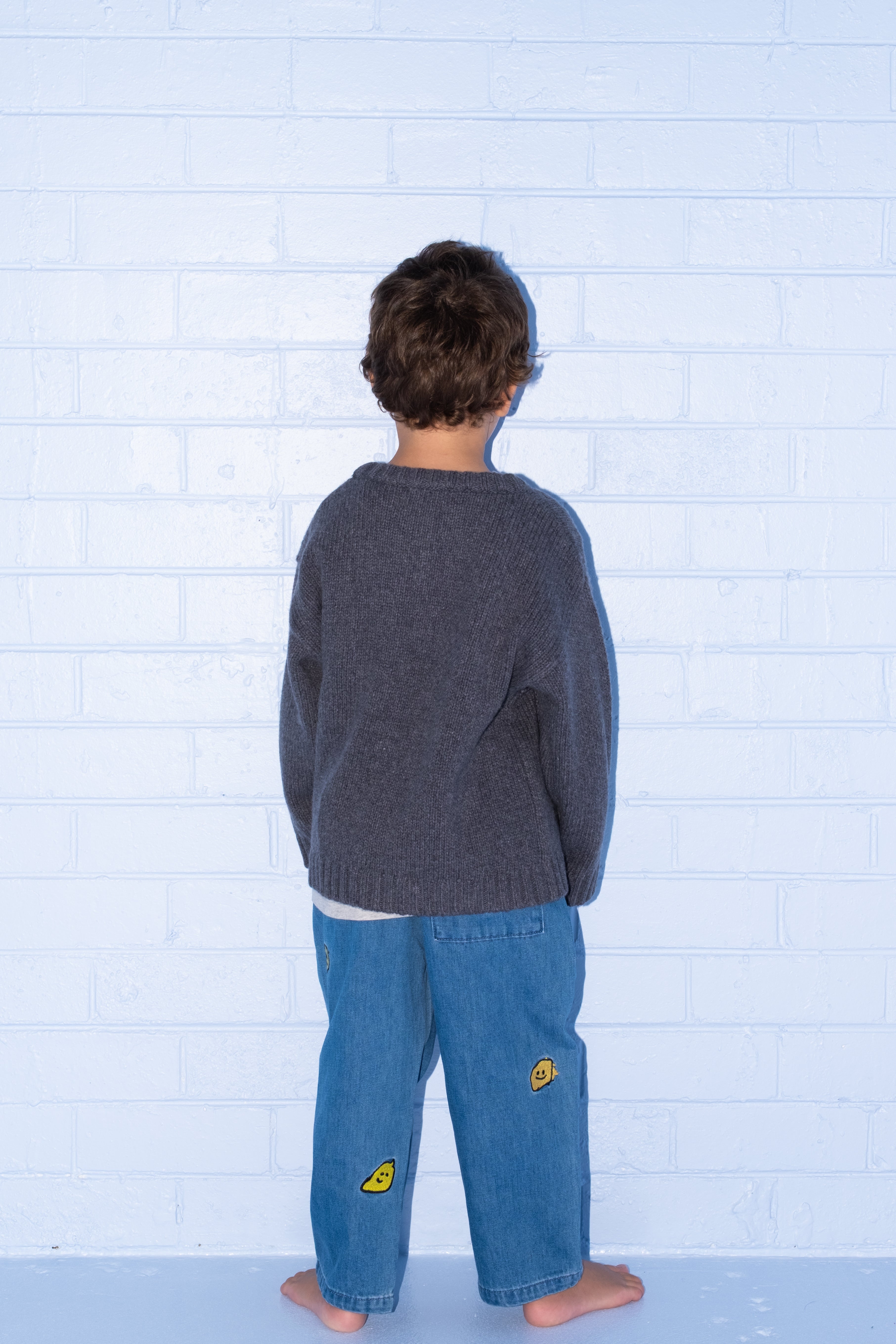 Organic Fruit Salad Denim Pants