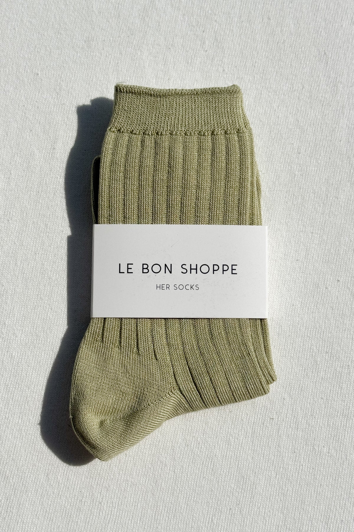 Her Socks- Avocado