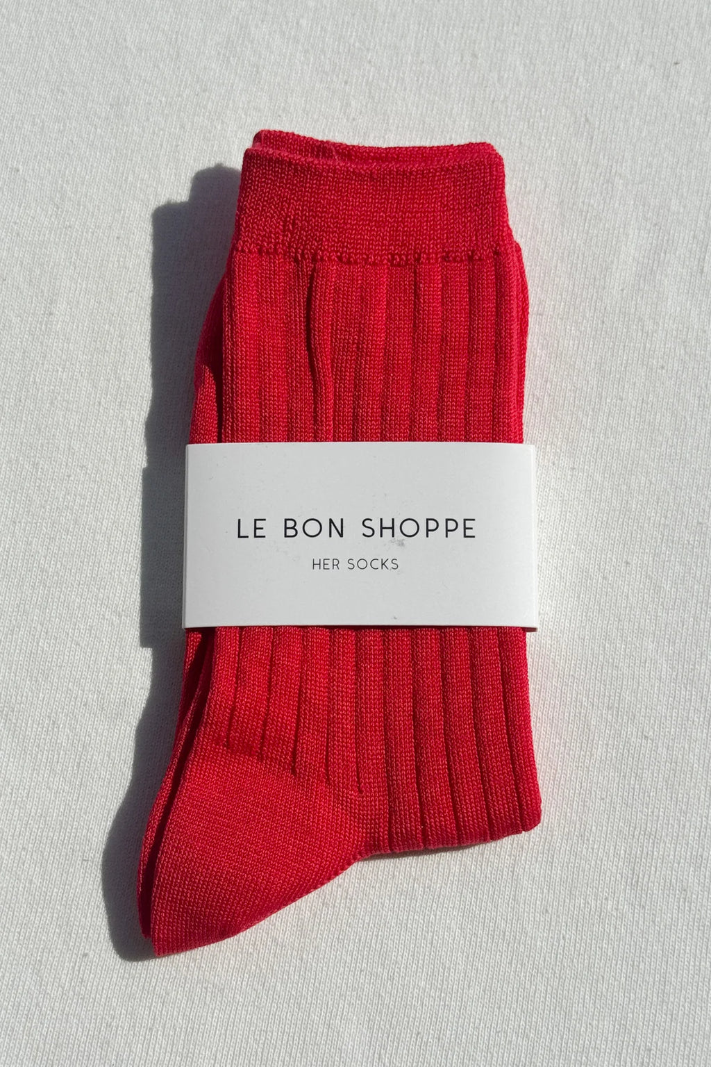 Her Socks- Classic Red