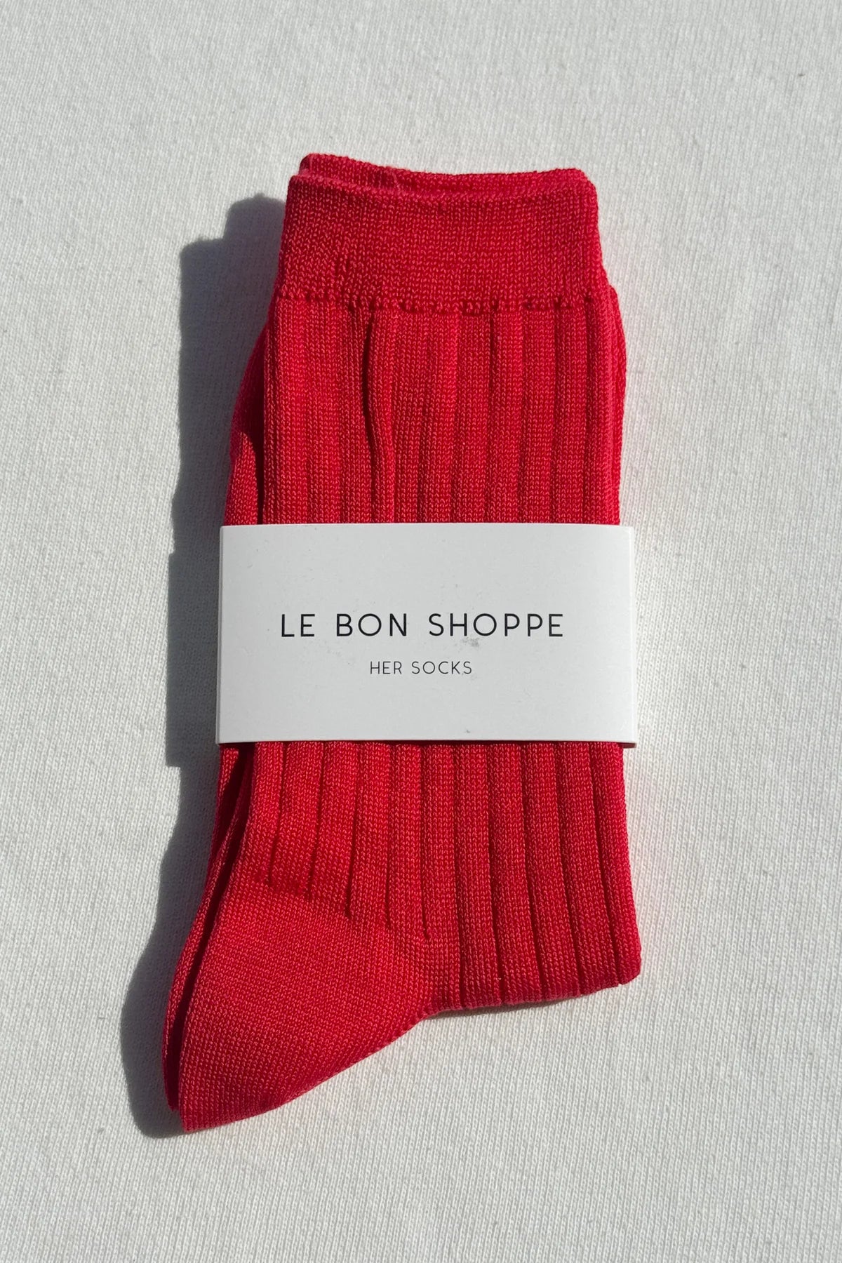 Her Socks- Classic Red