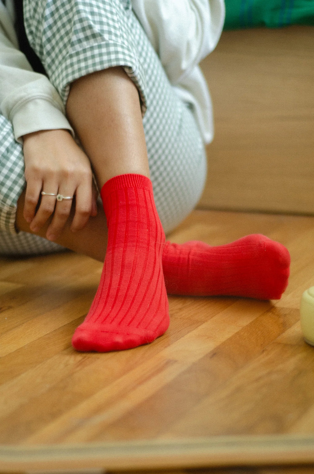 Her Socks- Classic Red