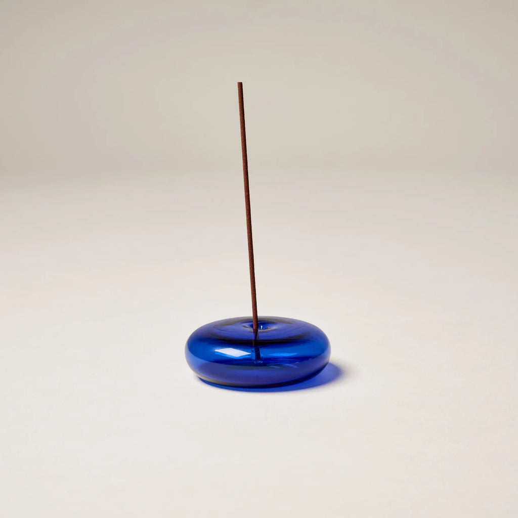 Gentle Habits Incense Holder- Cobalt