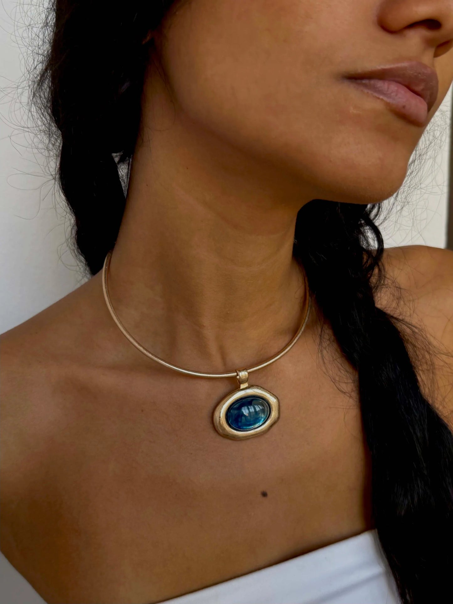 Alba Blue Necklace
