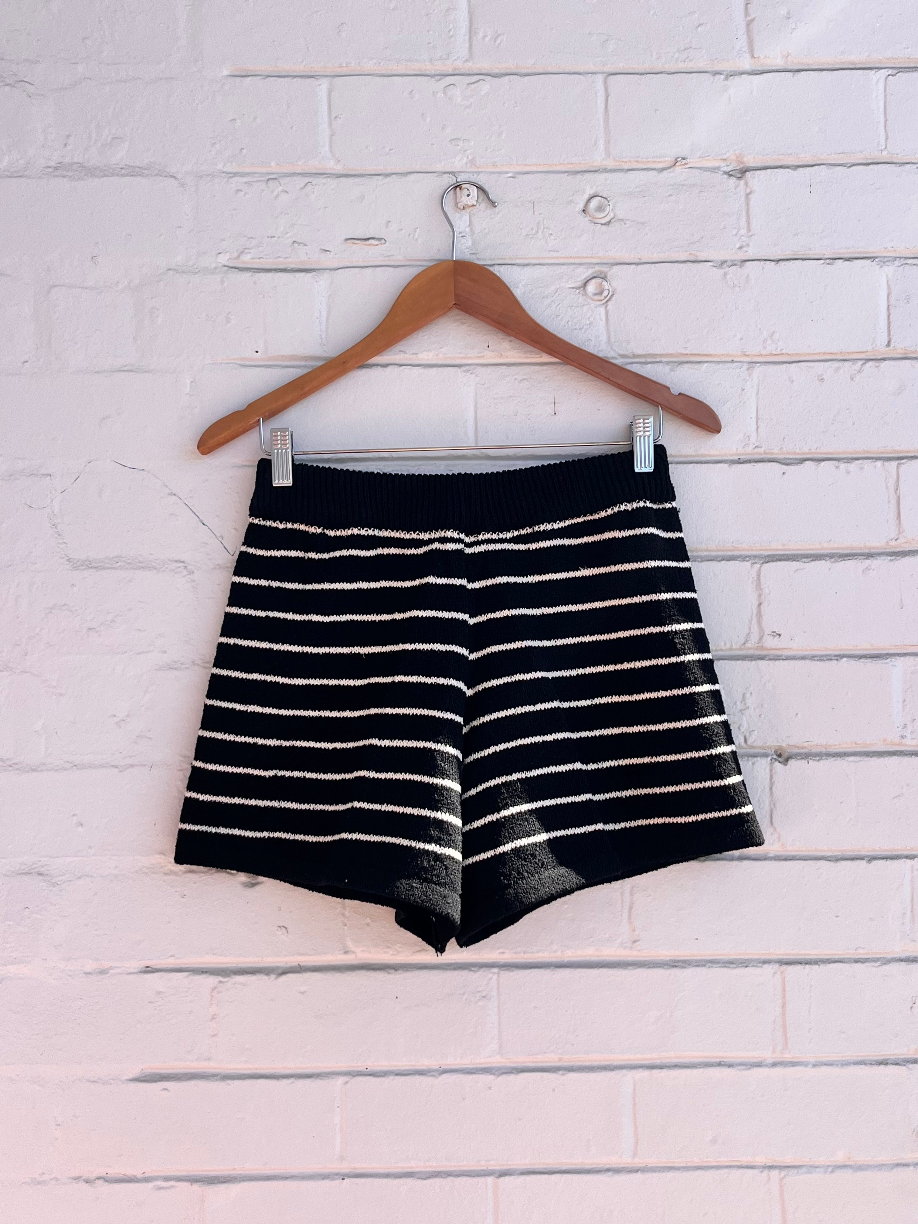 Jude Stripe Knit Shorts
