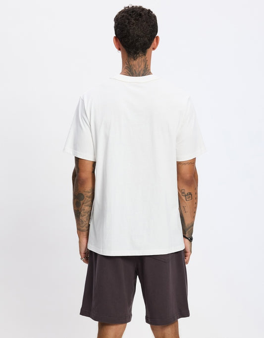 Longhorn Vintage SS T-Shirt - Wite