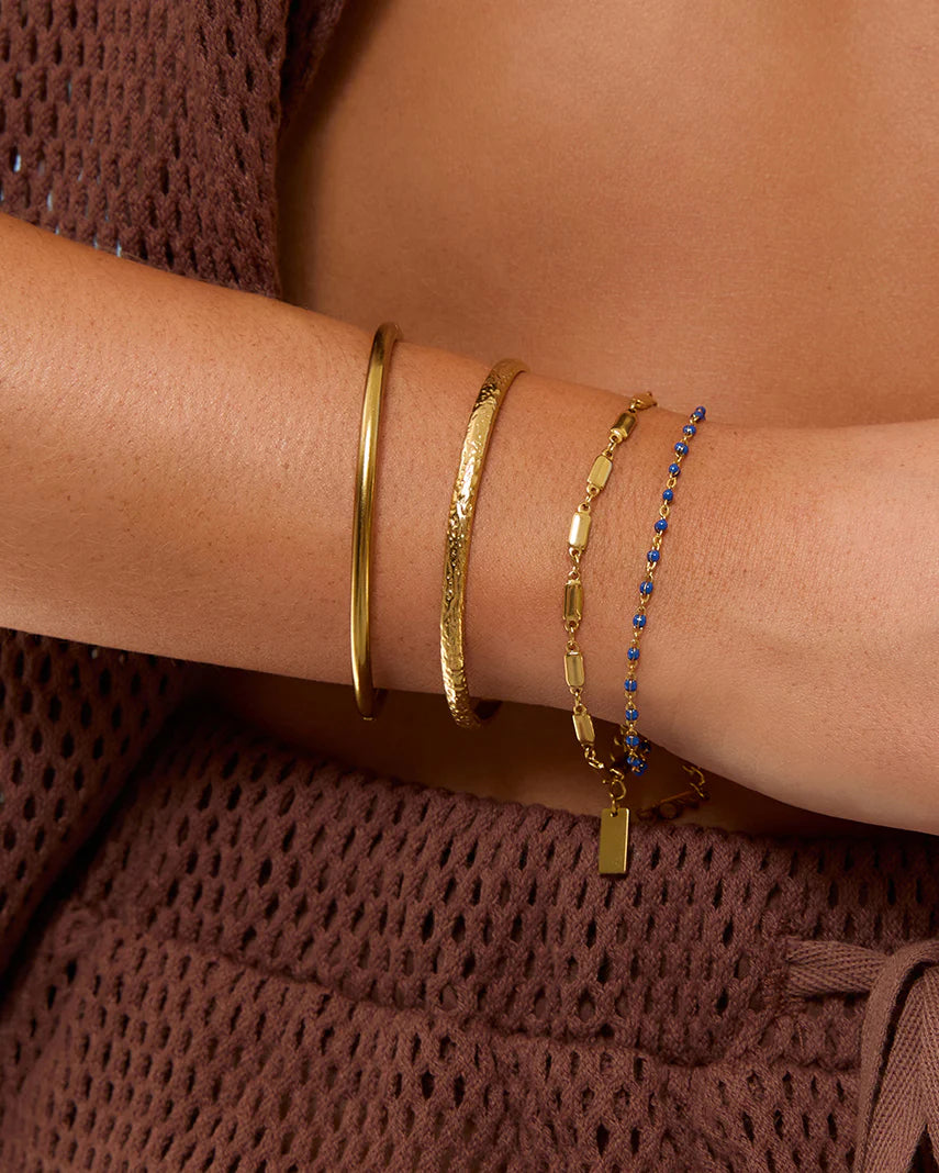 Peggy Bracelet- Blueberry