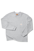 Vintage Pocket LS Waffle - Grey