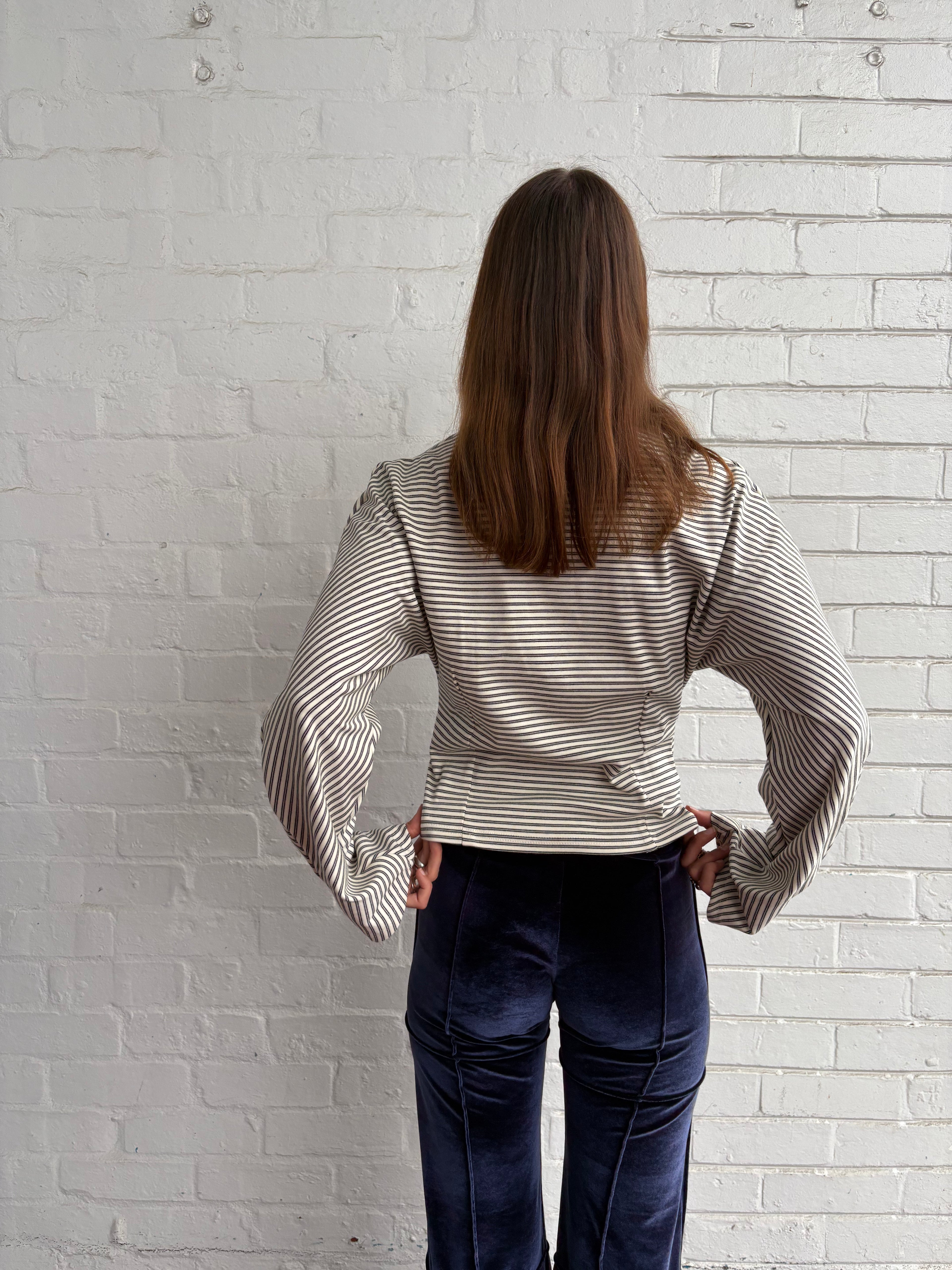 Anika Stripe Longsleeve Top