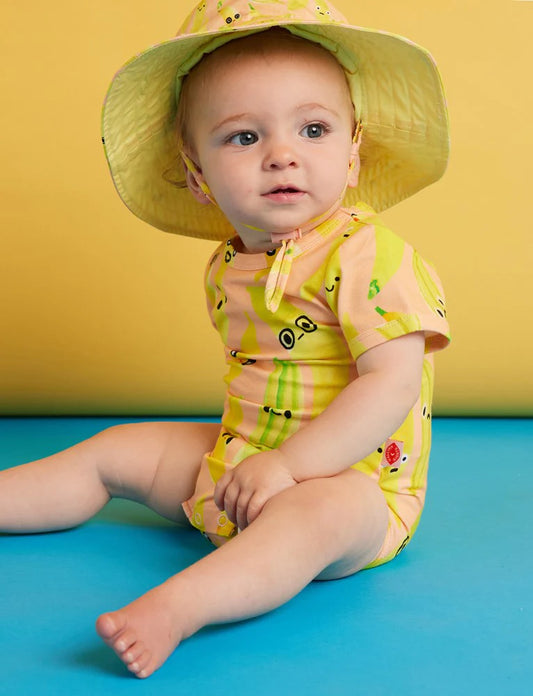 Peel Party Short Sleeve Bodysuit