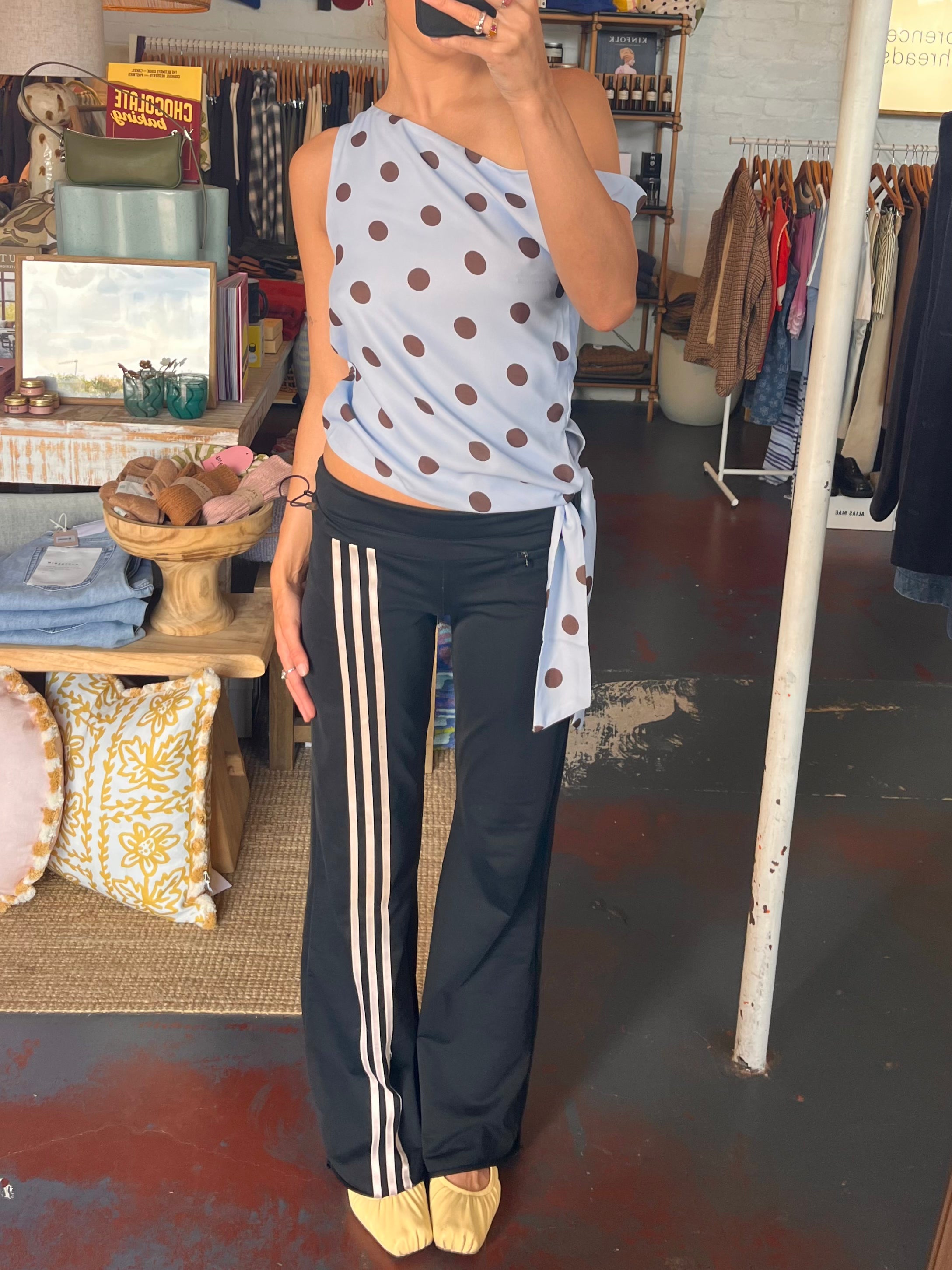 Paper Heart Grace Tie Top