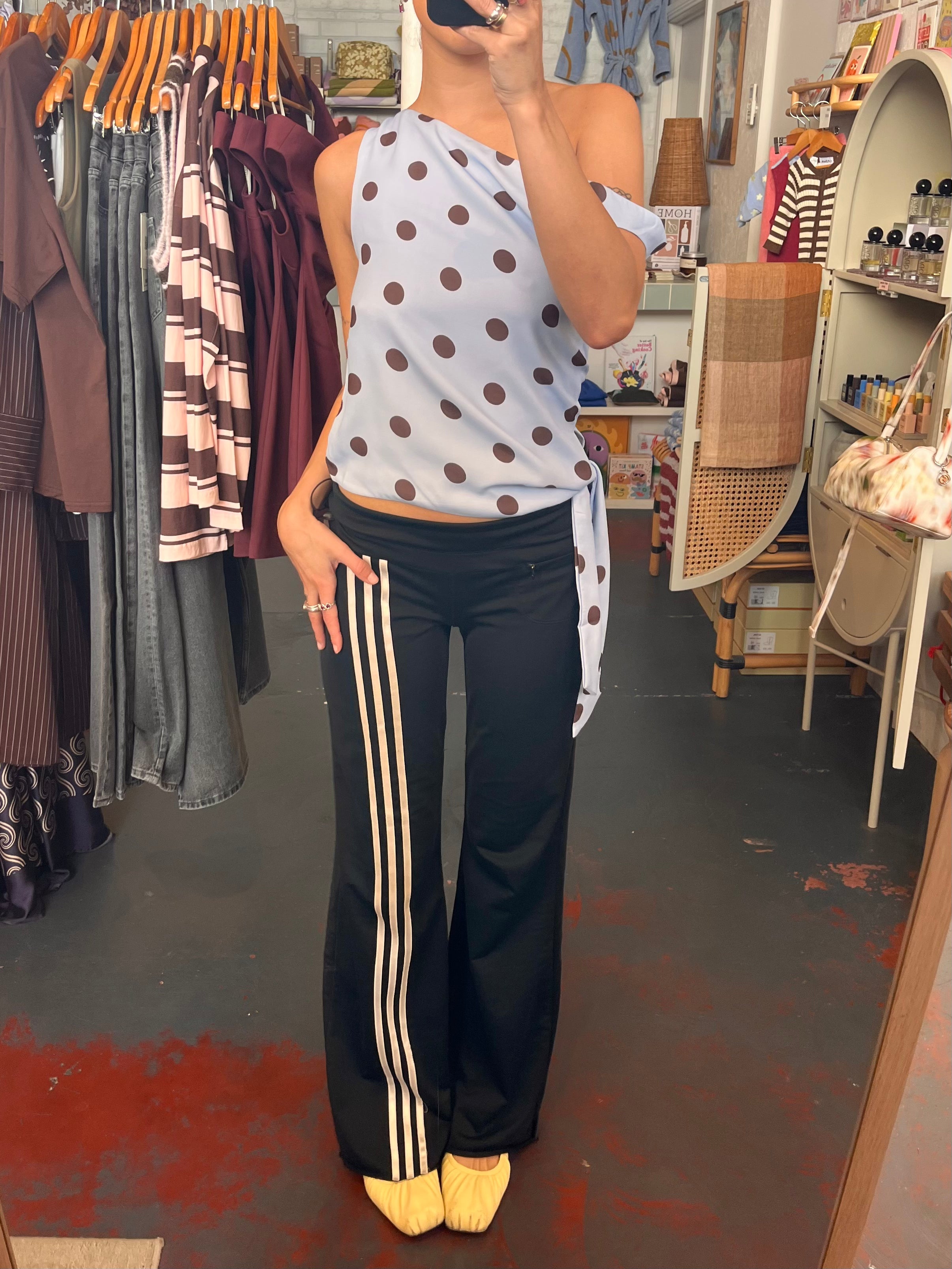 Paper Heart Grace Tie Top