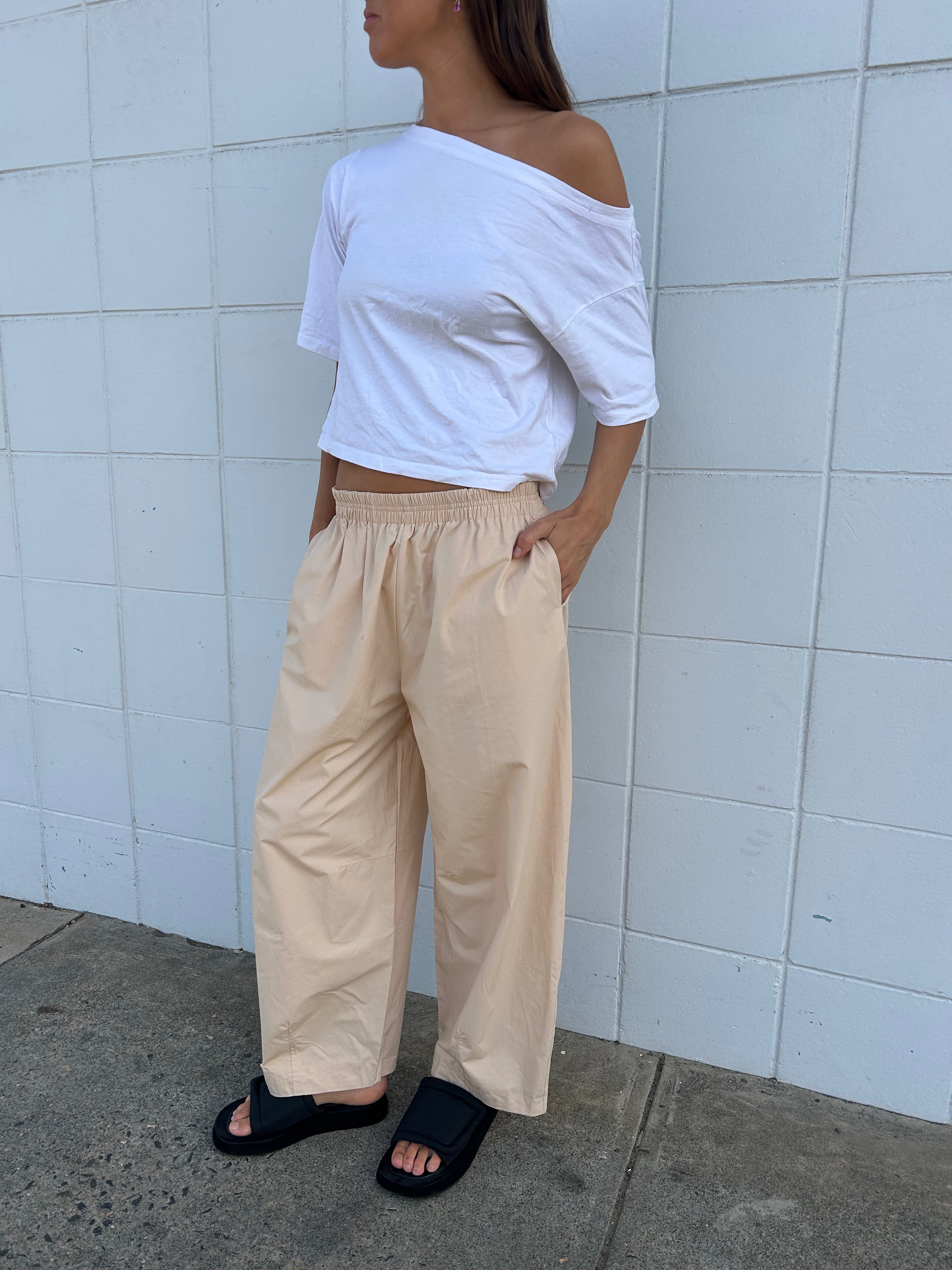 Kana Balloon Pant- Oatmeal