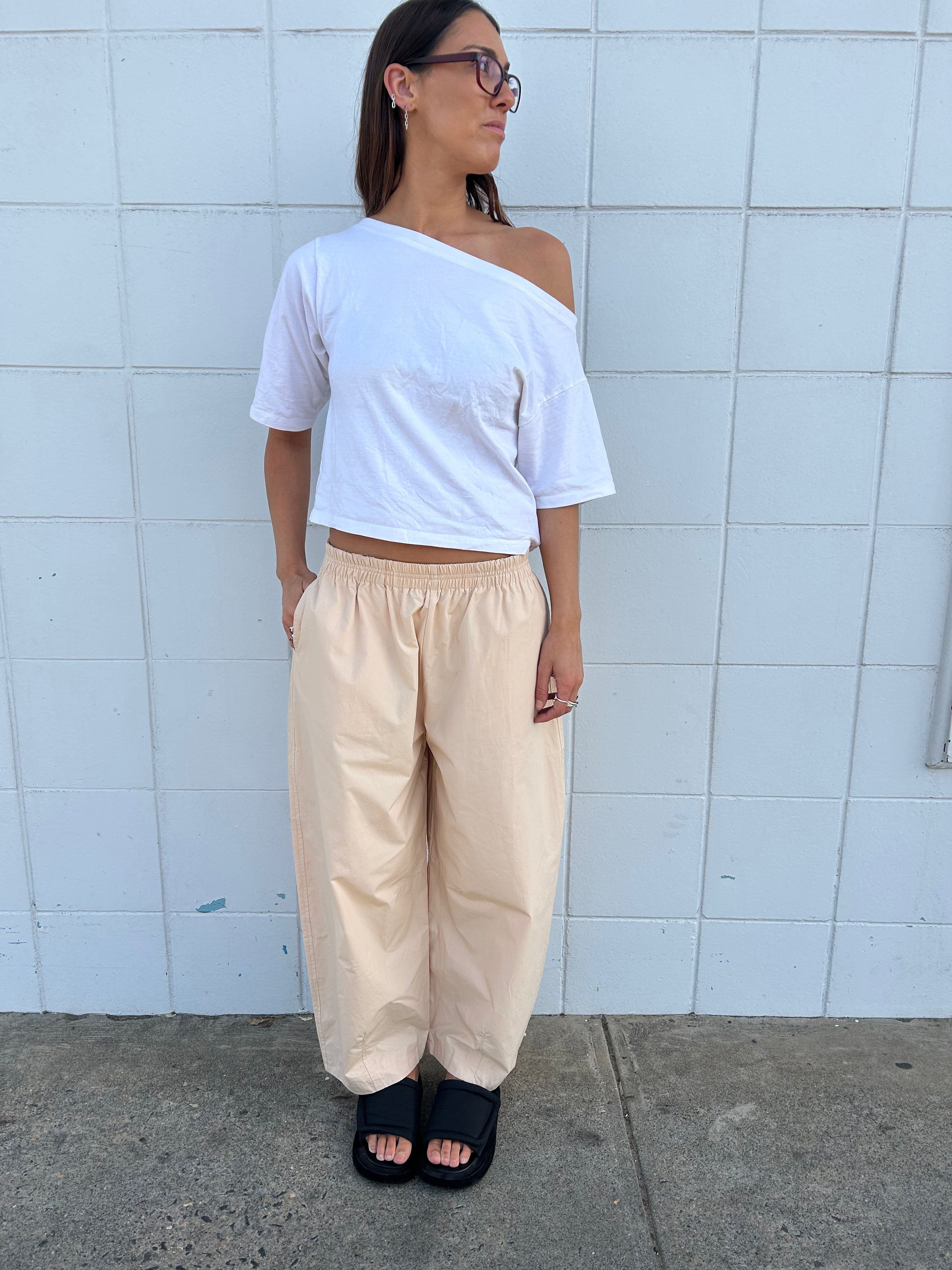 Kana Balloon Pant- Oatmeal
