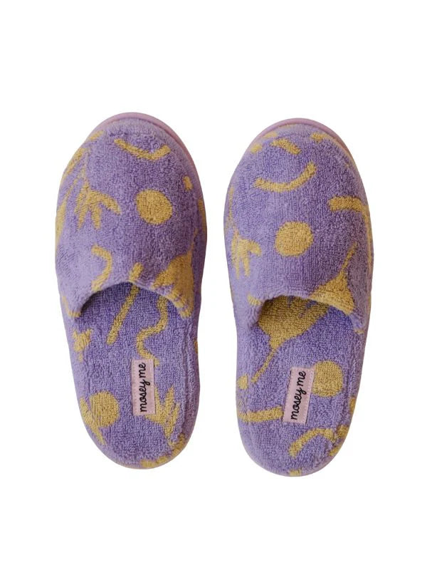 Floral Dreams Terry Slipper