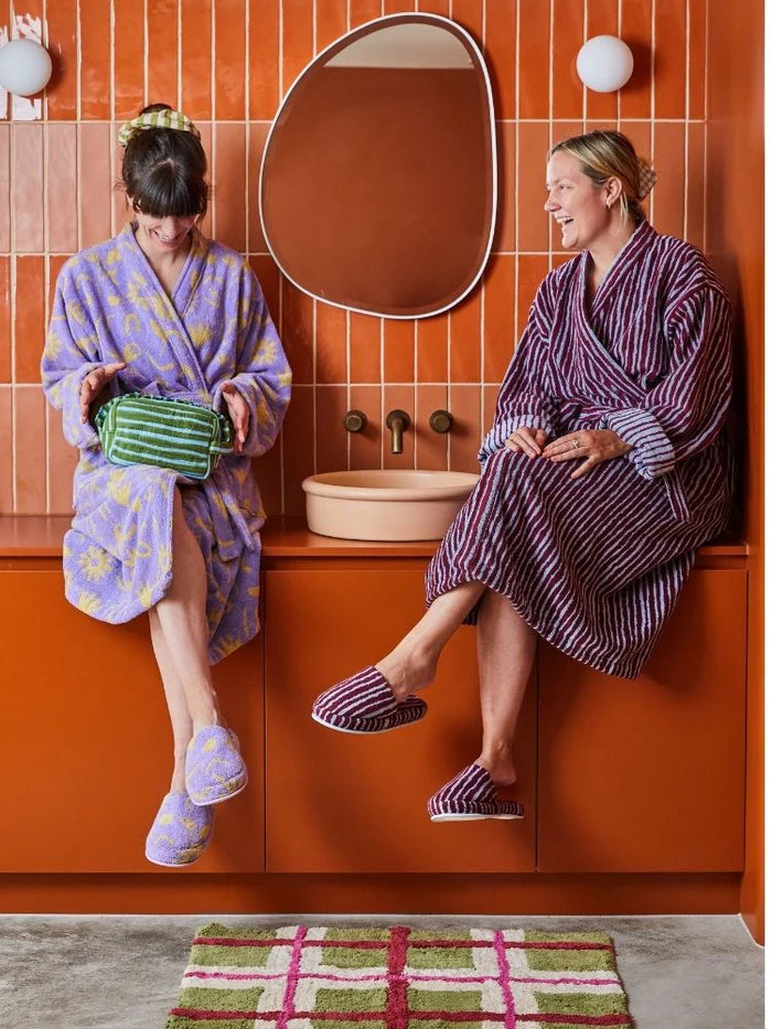 Floral Dreams Terry Slipper