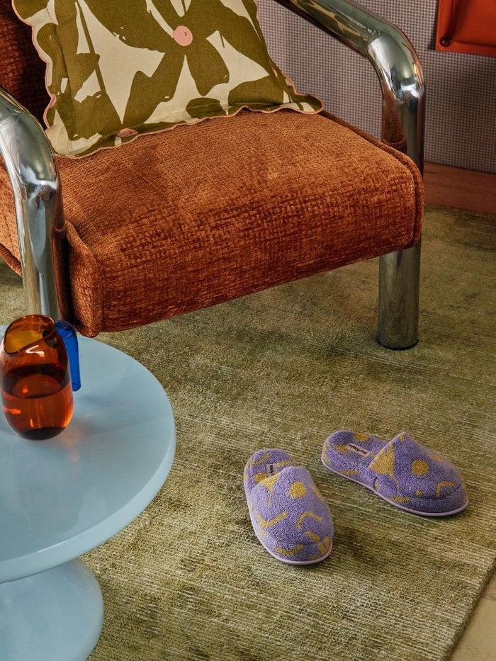 Floral Dreams Terry Slipper