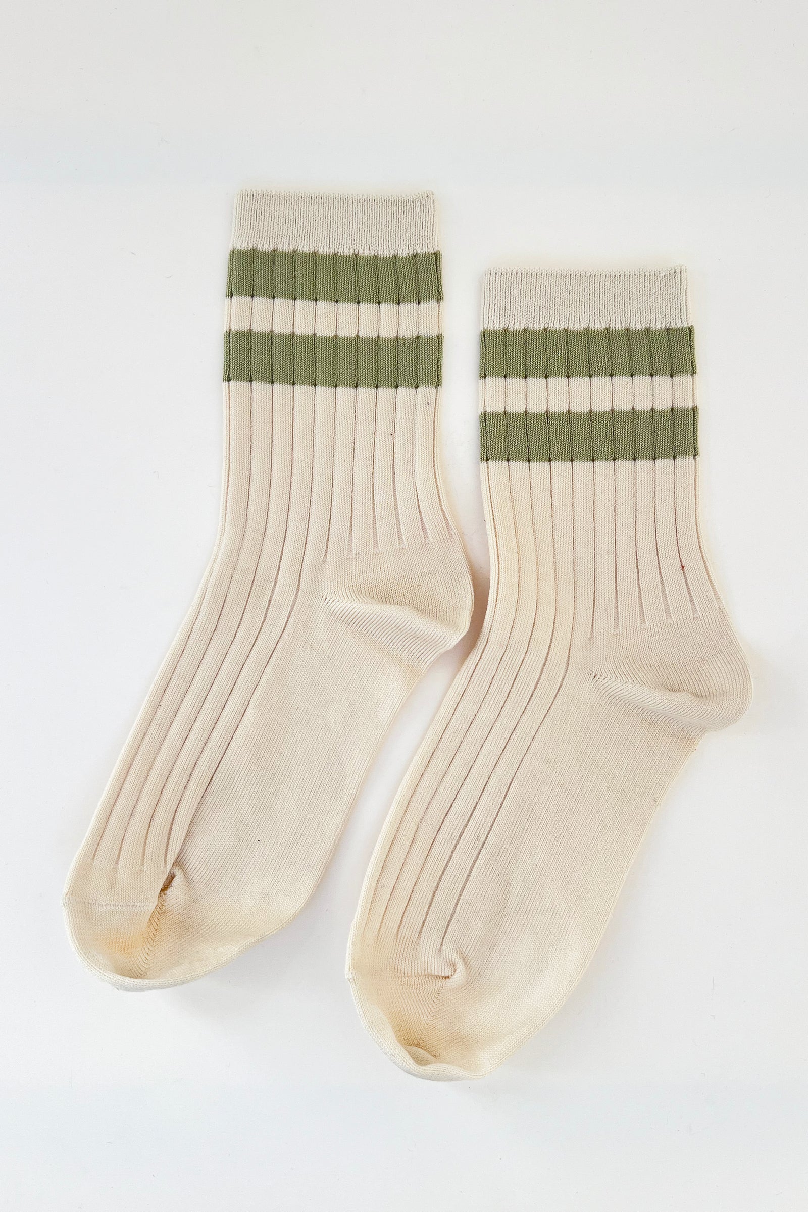 Her Varsity Socks- Guacamole