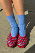 Her Socks- Periwinkle