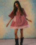 Bloom Check Dress