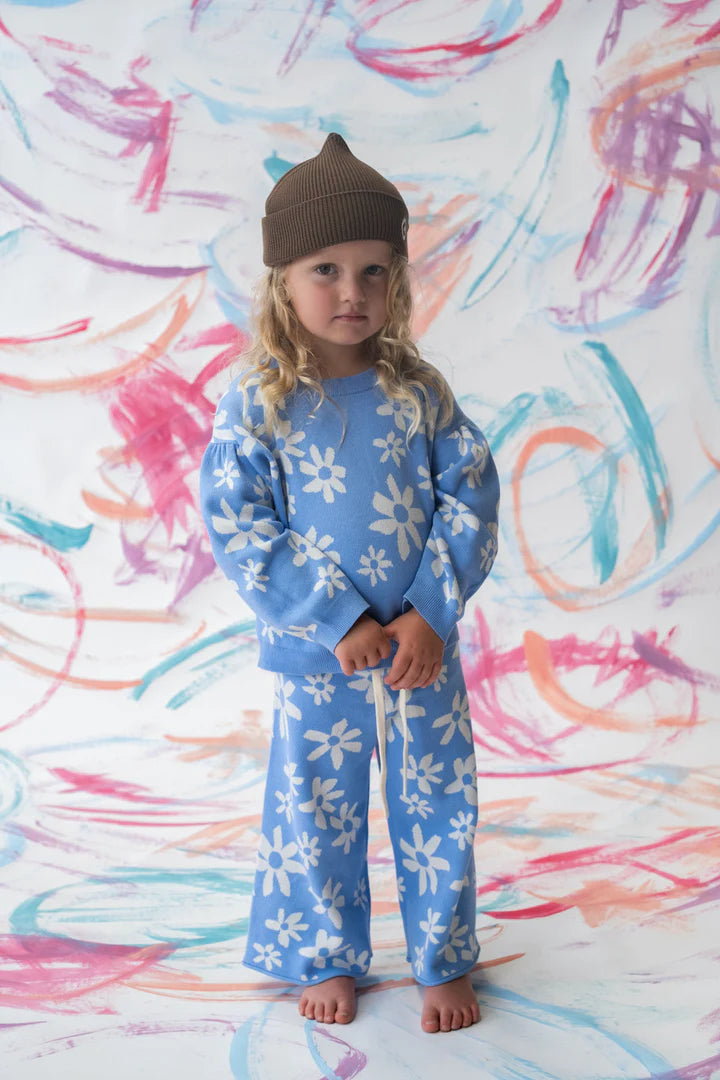 Organic Wild Flower Knit Pull Over