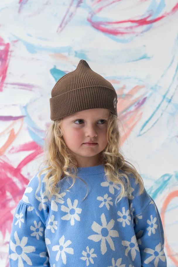 Organic Wild Flower Knit Pull Over