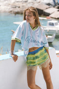 Vacation Soccer Stripe Tee