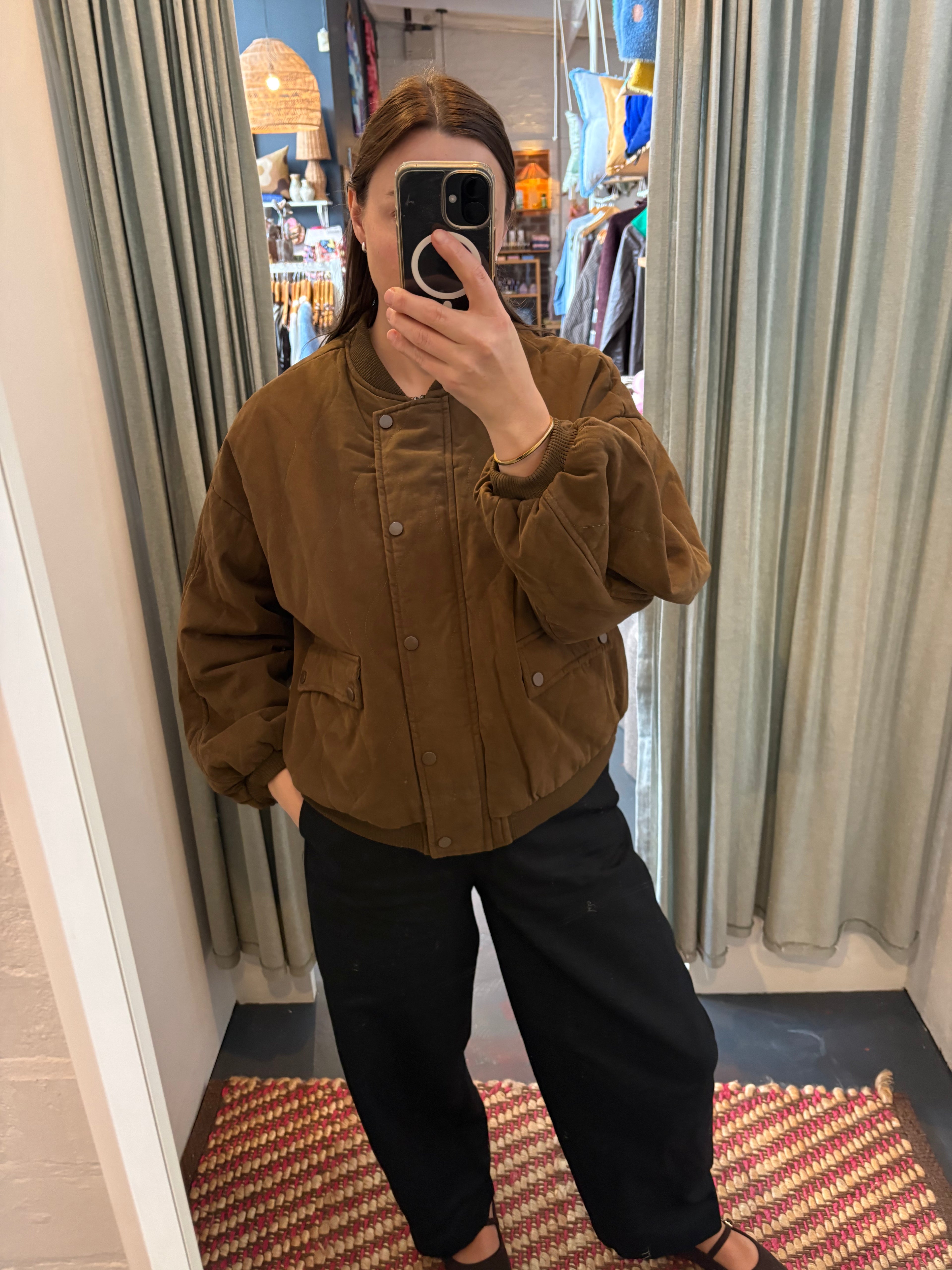 Pink Diamond Brown Jacket