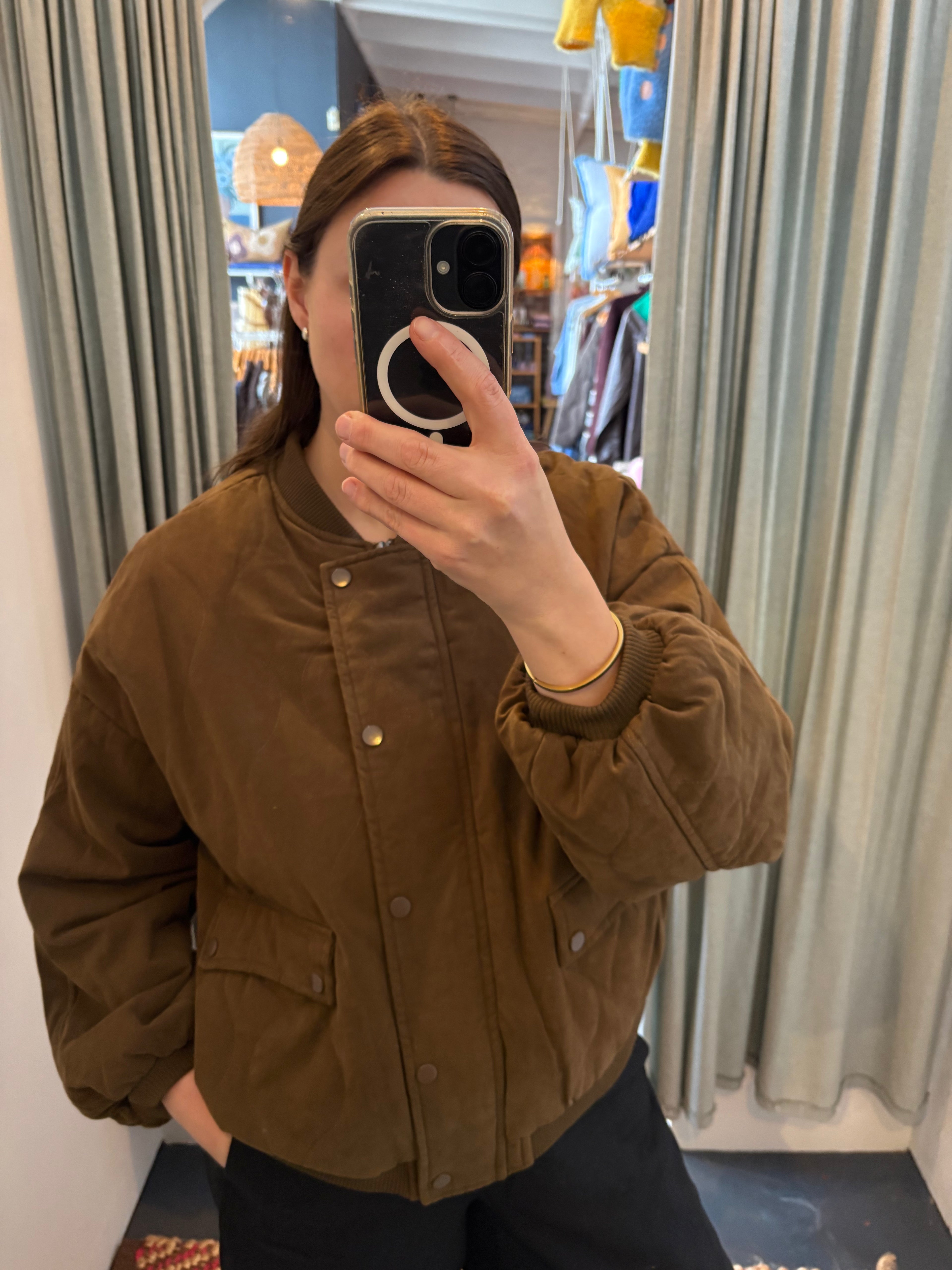 Pink Diamond Brown Jacket