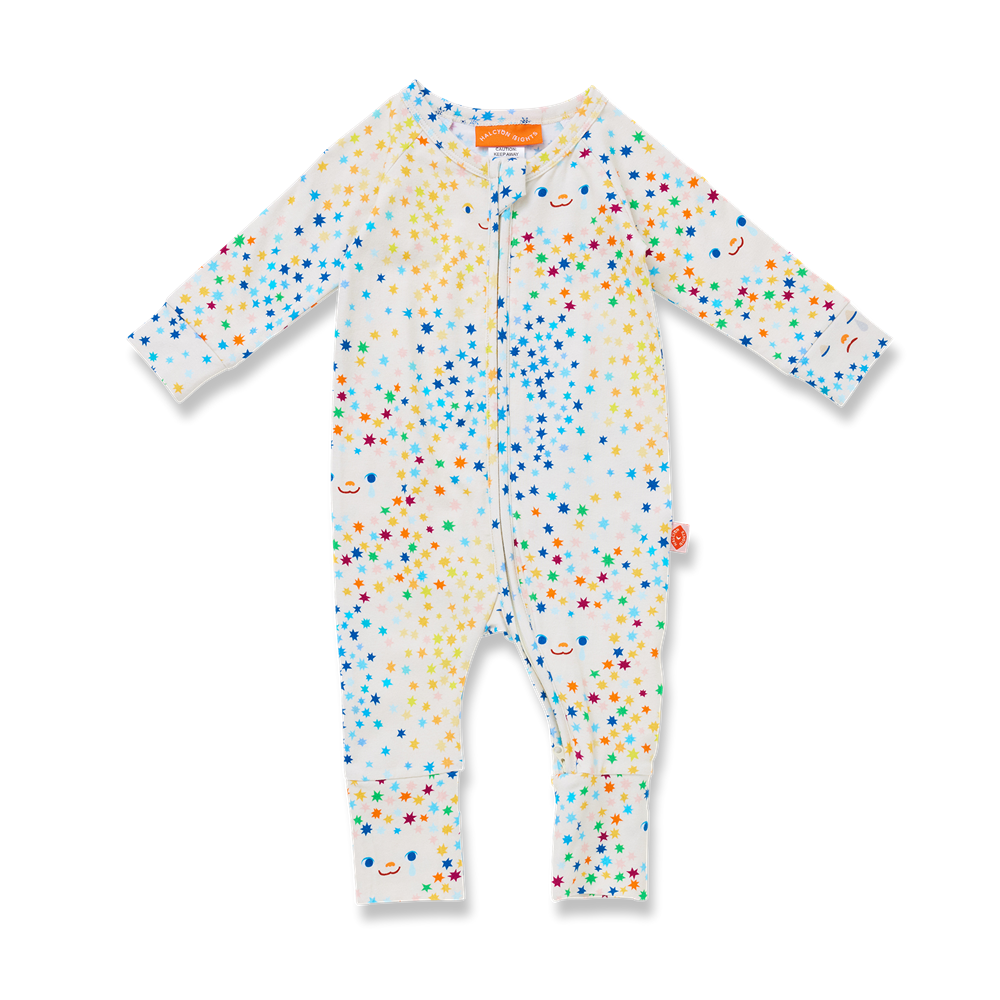 Feeling Star Long Sleeve Romper