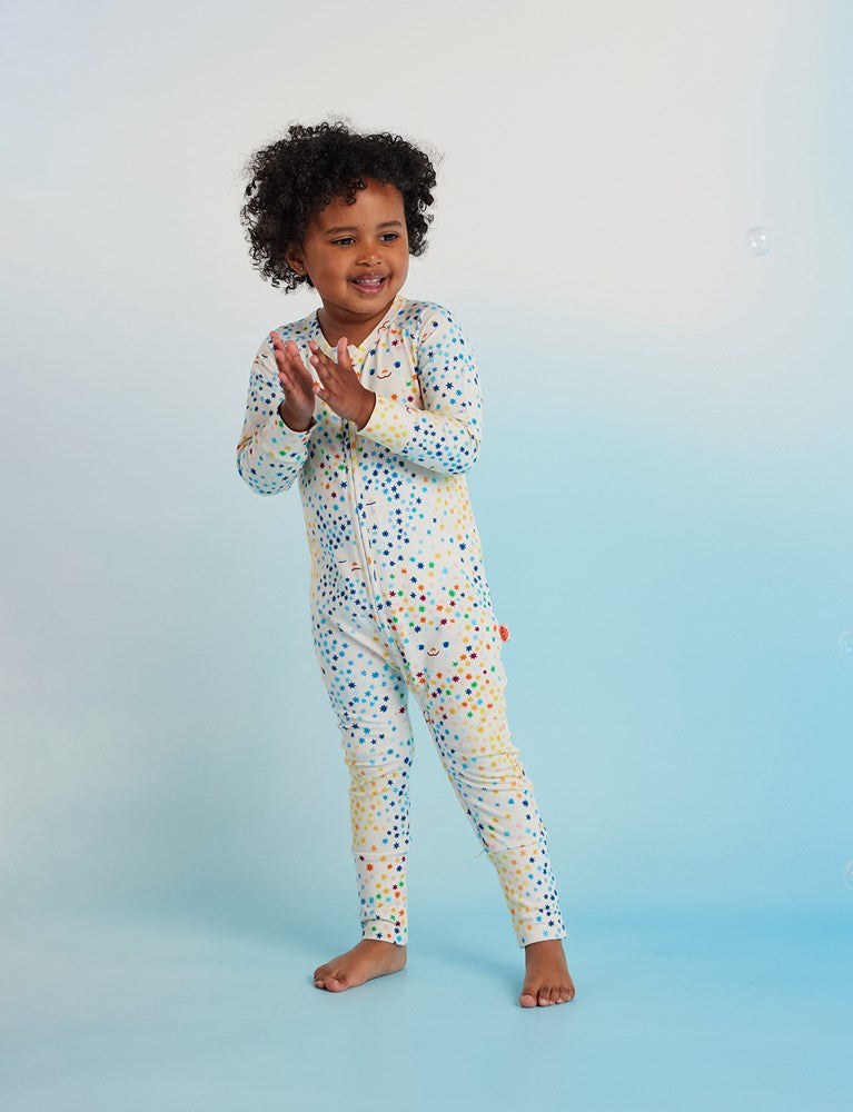 Feeling Star Long Sleeve Romper