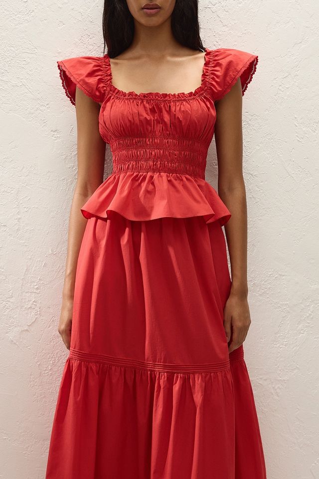 Janaina Top Red