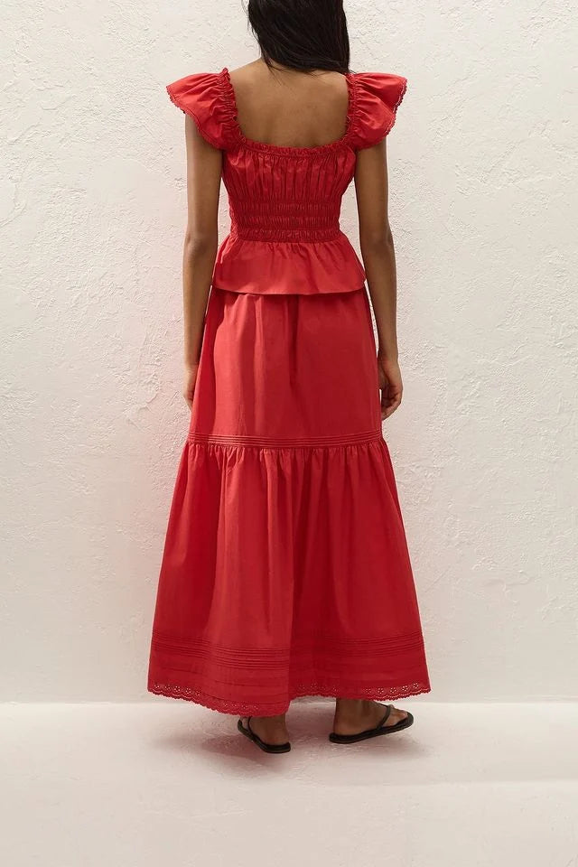 Janaina Top Red