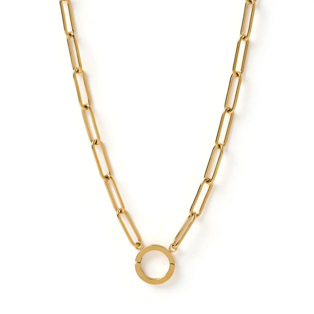 Hoop Charm Necklace