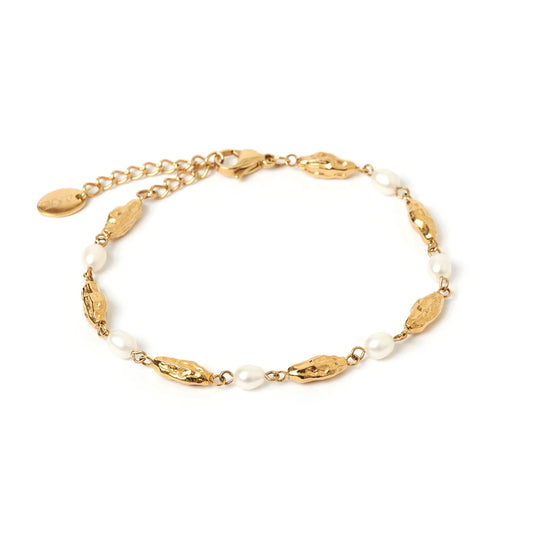 Mimi Pearl Gold Bracelet