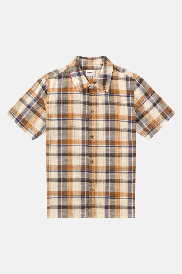 Check SS Shirt- Blue – Florence and Threads