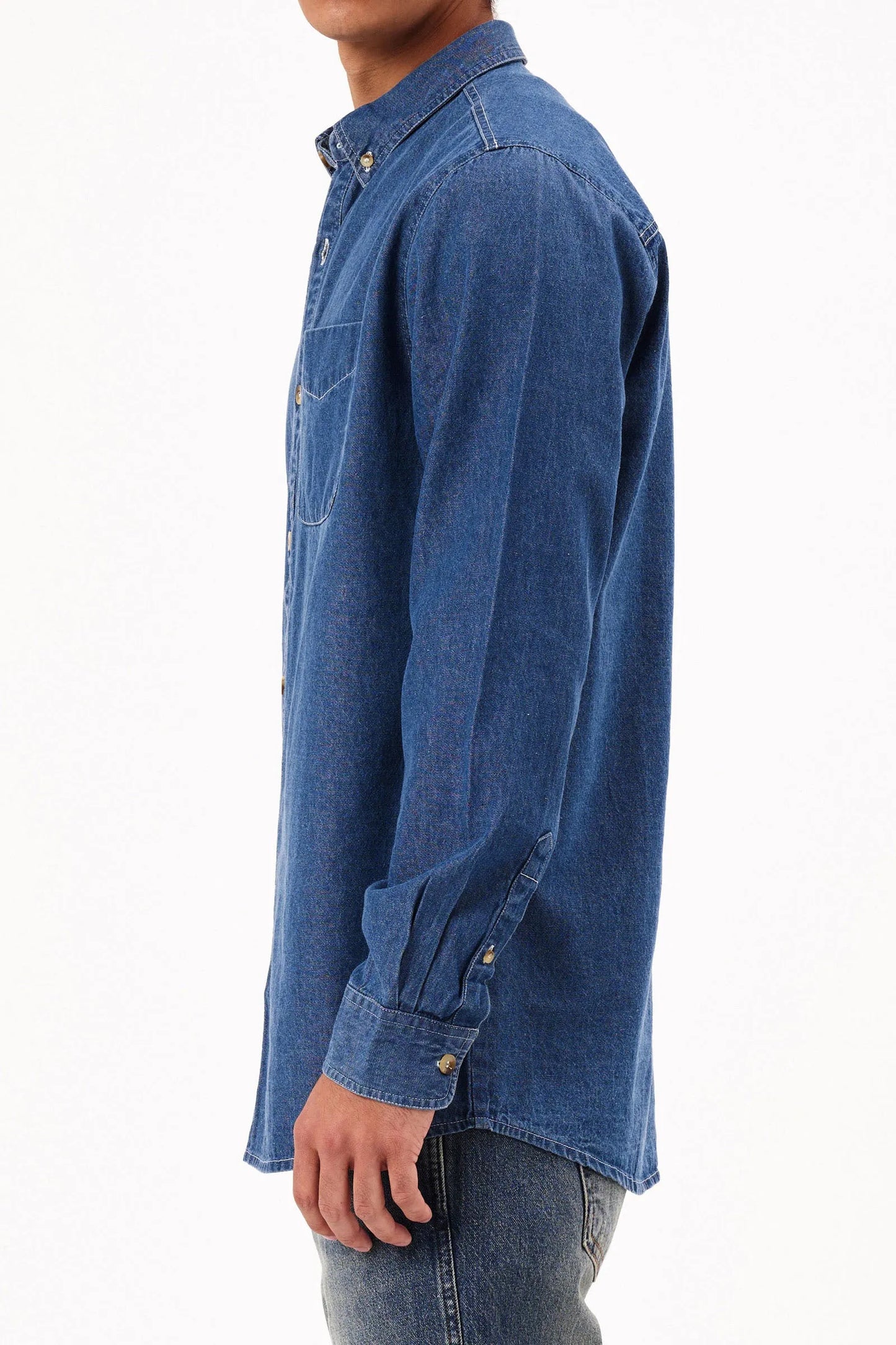 Sunset Denim Shirt - Blue