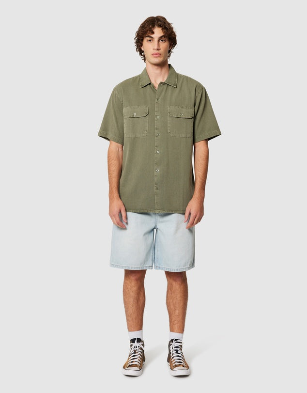 Ezy Trade Shirt- Faded Army