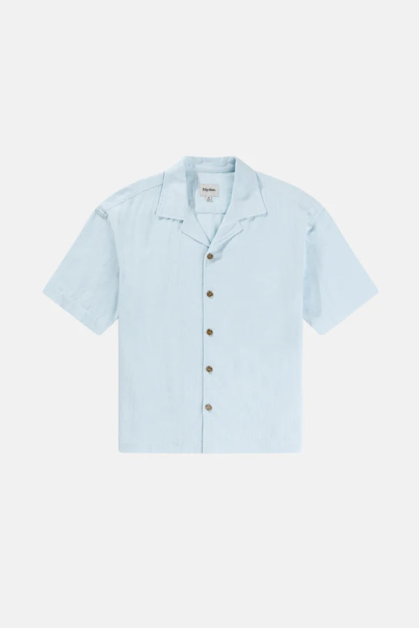 Textured SS Shirt - Blue