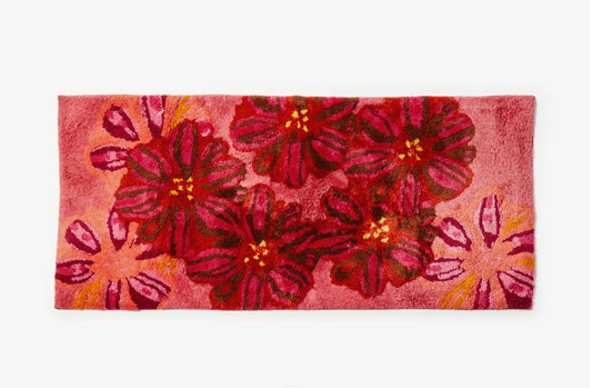 Candy Pink Long Bath Mat