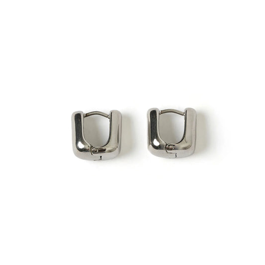 Tess Silver Hoops earrings