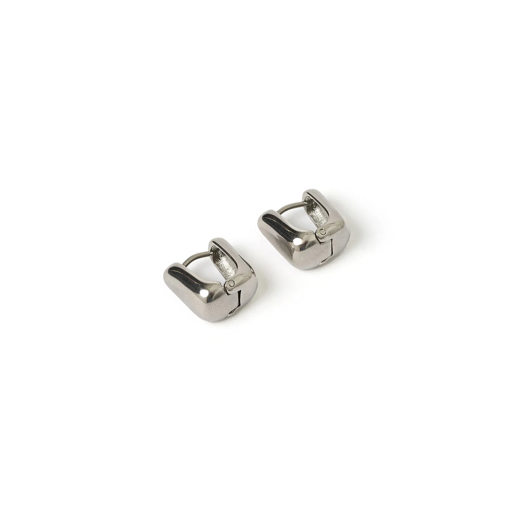 Tess Silver Hoops earrings
