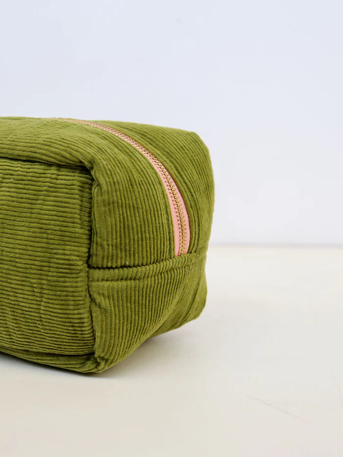 Corduroy Dopp Kit - Pistachio