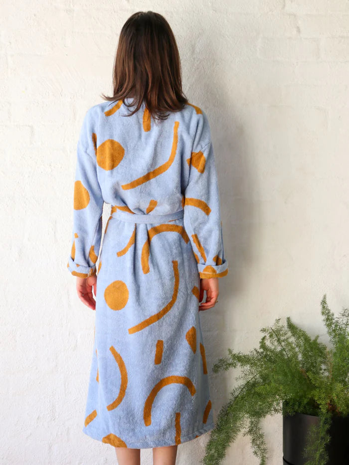 Shapes Terry Robe