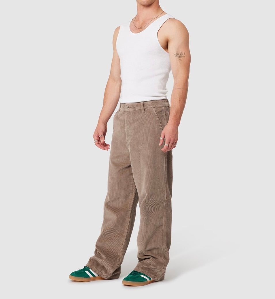 Ezy Cord Pant - Stone