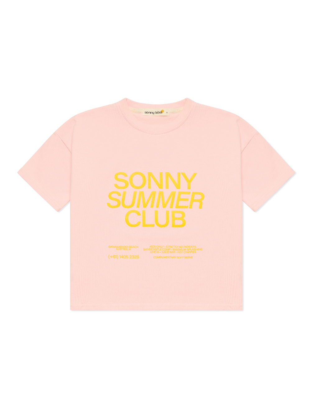 Summer Club Tee - Pink