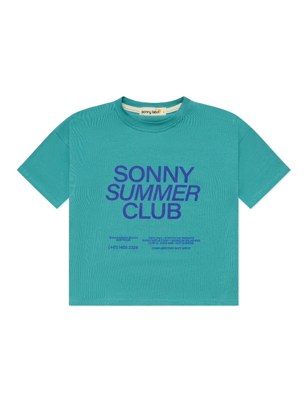 Summer Club Tee - Teal