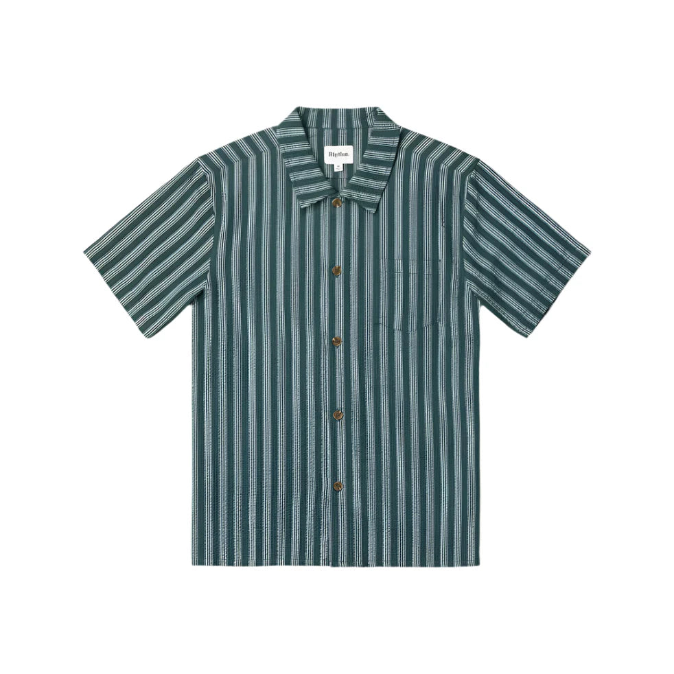 Eli Stripe SS Shirt - Teal